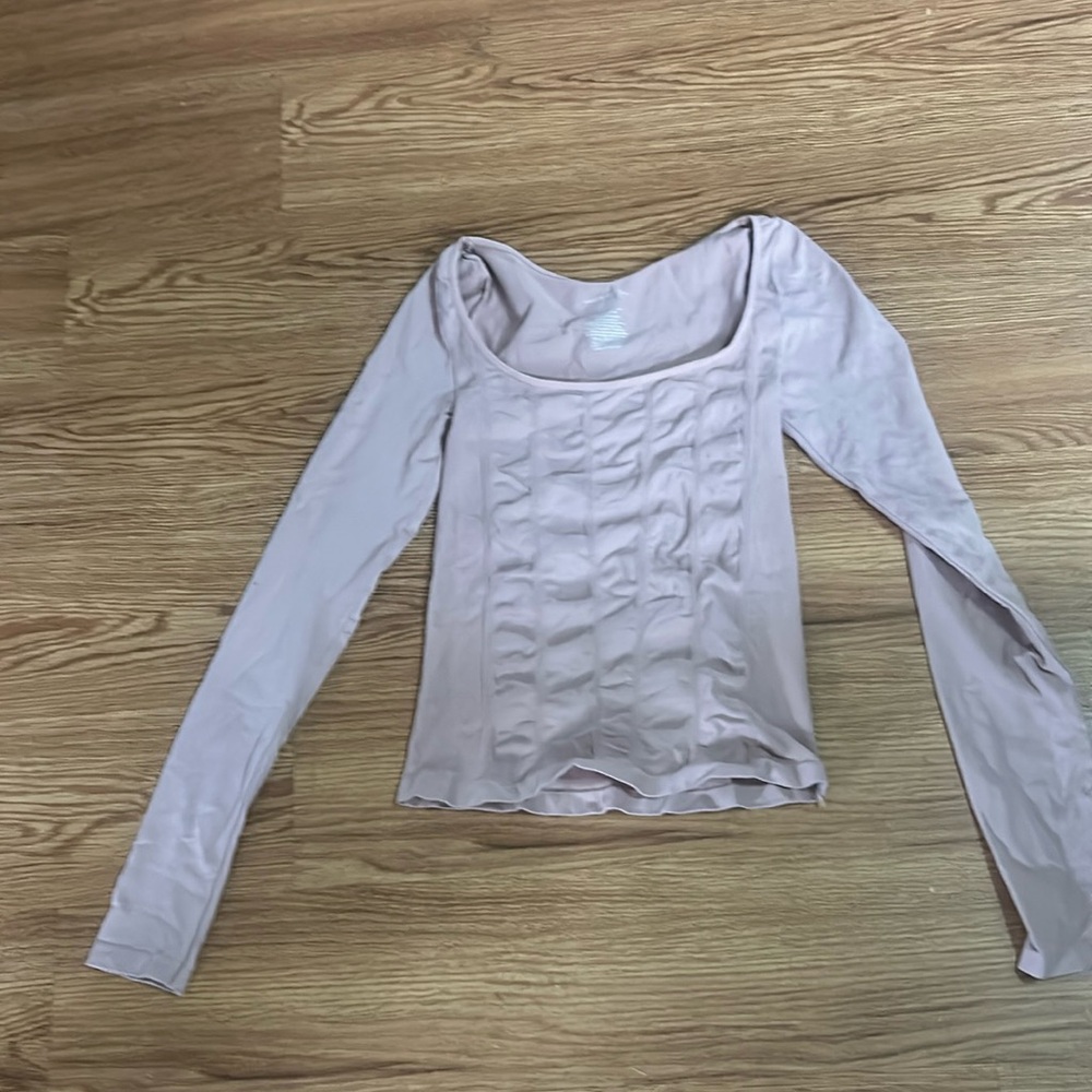 Free People Intimidately Stay Here Seamless Longsleeve size M/L